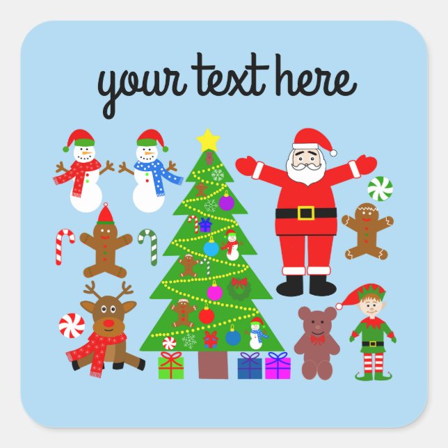 Christmas Gathering #3 Stickers (Front)