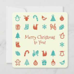 Christmas gathering card
