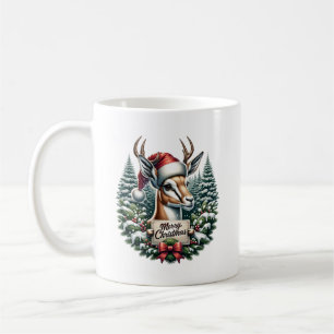 Christmas Gazelle Coffee Mug