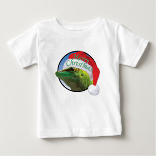 Christmas Gecko - Baby Fine Jersey T-Shirt