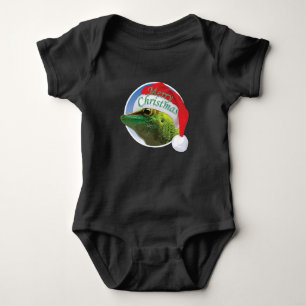 Christmas Gecko - Baby Jersey Bodysuit
