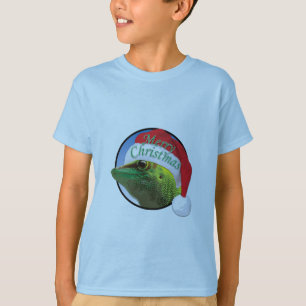 Christmas Gecko - Kids' Basic T-Shirt