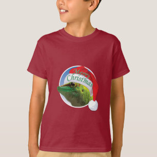 Christmas Gecko - Kids' Basic T-Shirt