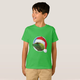 Christmas Gecko - Kids' Basic T-Shirt