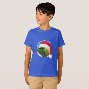 Christmas Gecko - Kids' Basic T-Shirt
