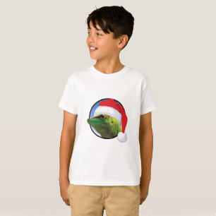 Christmas Gecko - Kids' Basic T-Shirt
