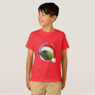 Christmas Gecko - Kids' Basic T-Shirt