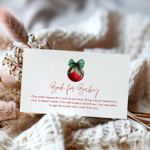 Christmas Gender Neutral Books for Baby Enclosure Card