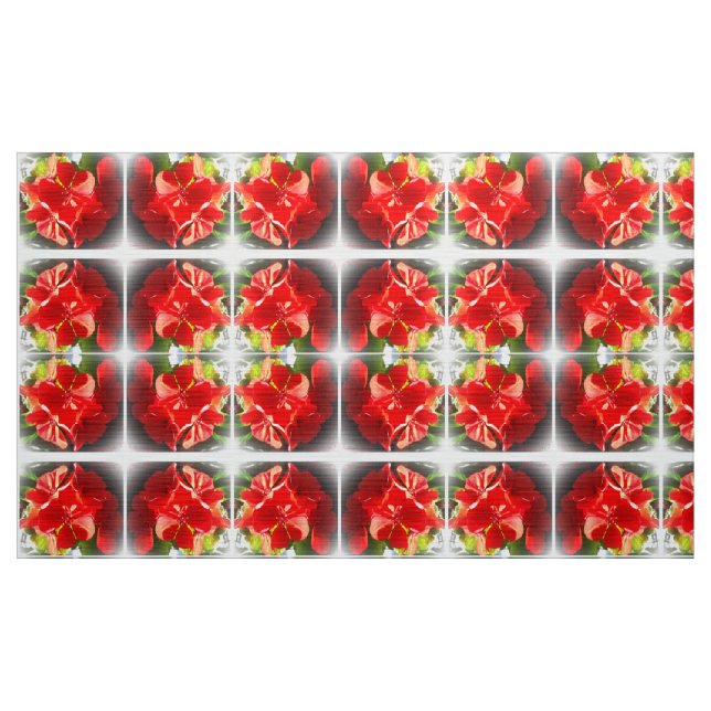 Christmas Geranium Fabric (Yard)