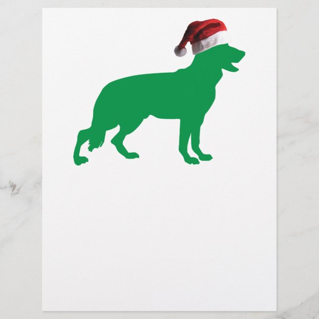 Christmas German Shepherd (Front)