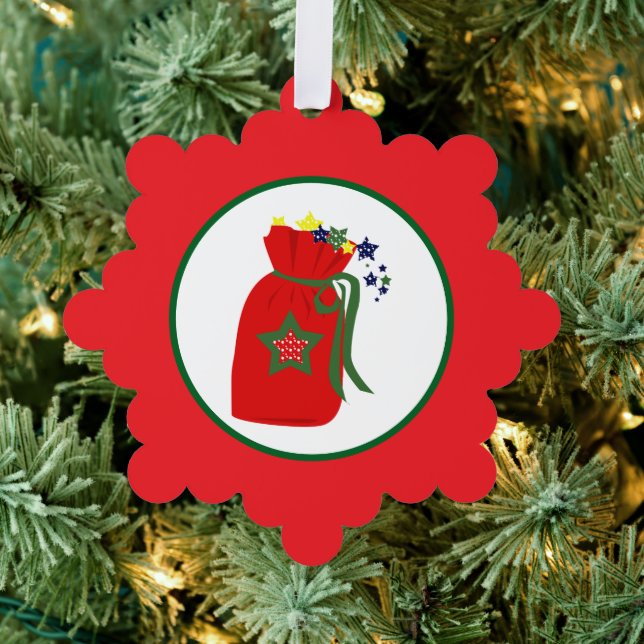 christmas gift bag tree decoration card (Insitu (Tree))