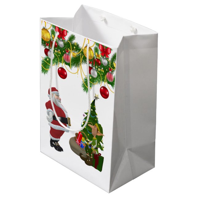 Christmas Gift Bags (Back Angled)