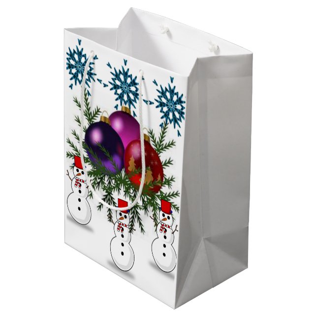 Christmas Gift Bags (Back Angled)