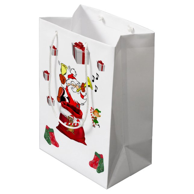 Christmas Gift Bags (Back Angled)