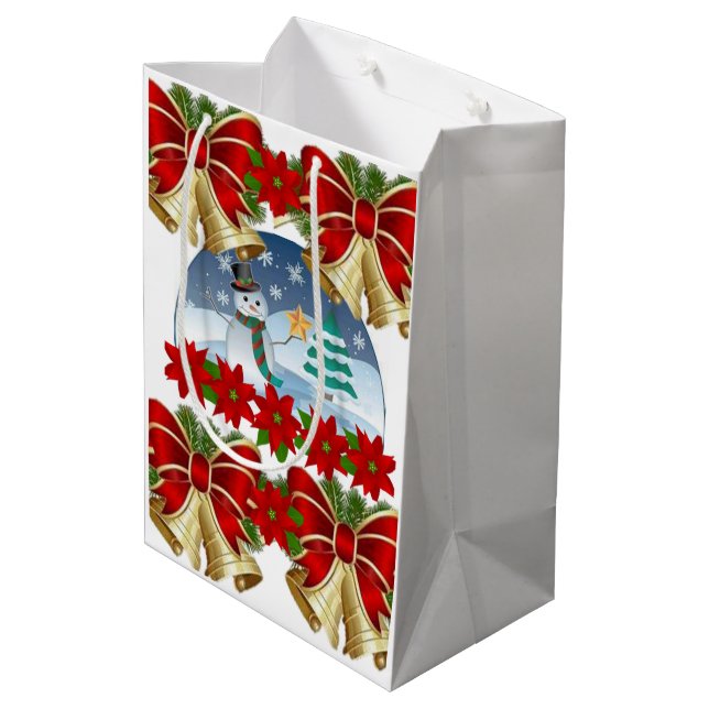 Christmas Gift Bags (Back Angled)