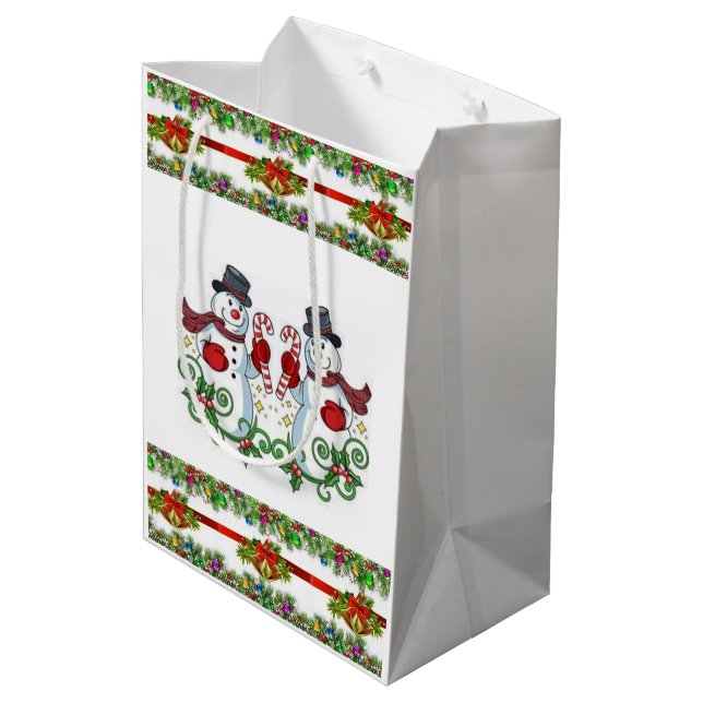 Christmas Gift Bags (Back Angled)