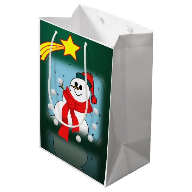 Christmas Gift Bags (Back Angled)
