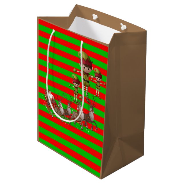 Christmas Gift Bags (Back Angled)