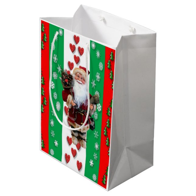 Christmas Gift Bags (Back Angled)