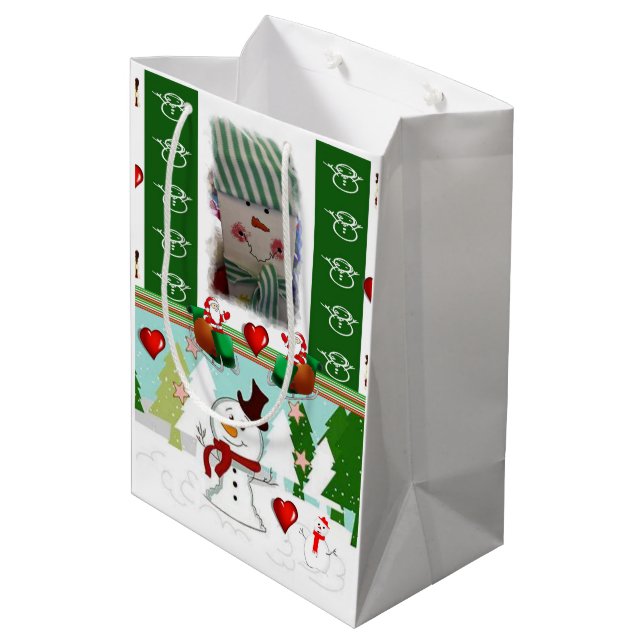 Christmas Gift Bags (Back Angled)