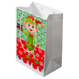 Christmas Gift Bags Elf