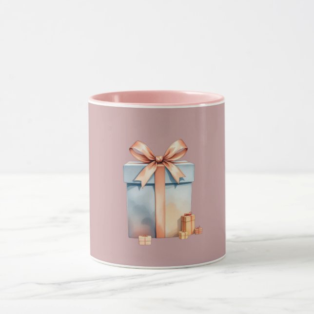 Christmas Gift Box Mug (Center)