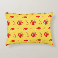 Christmas gift box Santa hat candy cane