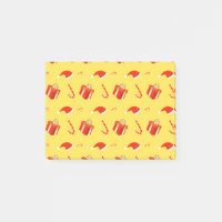 Christmas gift box Santa hat candy cane