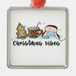 Christmas Gift Christmas Vibes Metal Tree Decoration