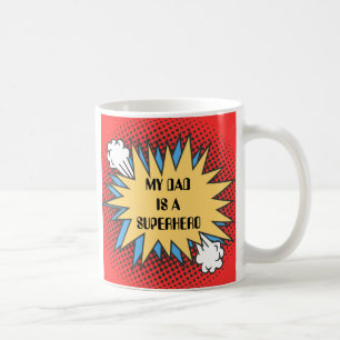 Christmas Gift Dad, Birthday Present Husband, Red Coffee Mug