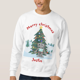 christmas gift family, customise personalised name sweatshirt