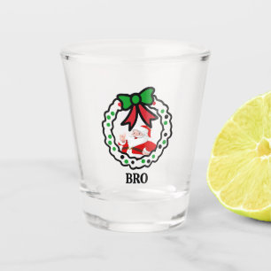 Christmas Gift For BRO Christmas Shot Glasses