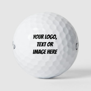 Christmas Gift Idea - Personalised Logo Top Brand Golf Balls