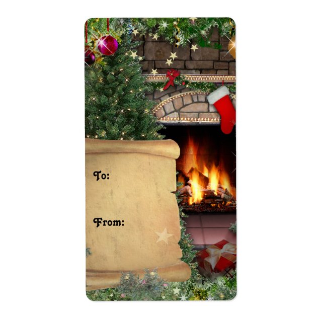 Christmas Gift Label (Front)