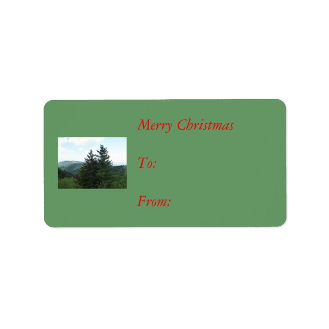 Christmas Gift Labels (Front)