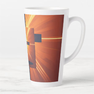 Christmas gift latte mug