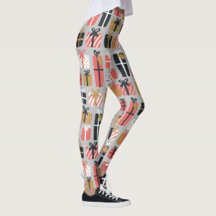 Christmas Gift Pattern Leggings