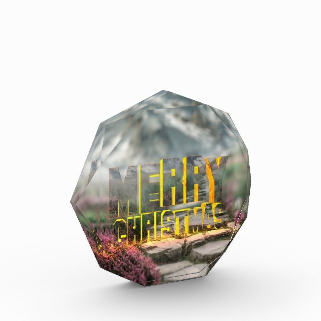 Christmas gift photo block (Left)