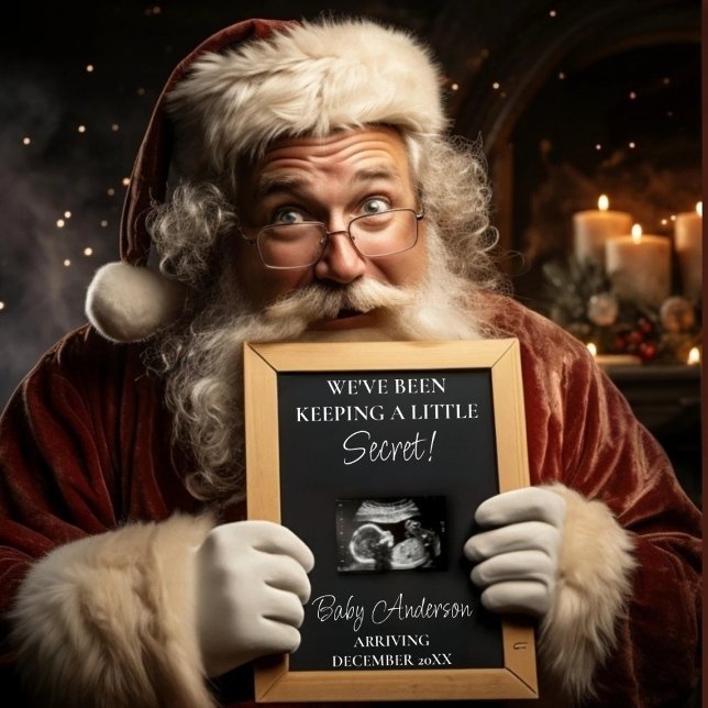 Christmas Gift Pregnancy Announcement  Poster (Creator Uploaded)