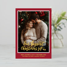 Christmas Gift Pregnancy Photo Announcement