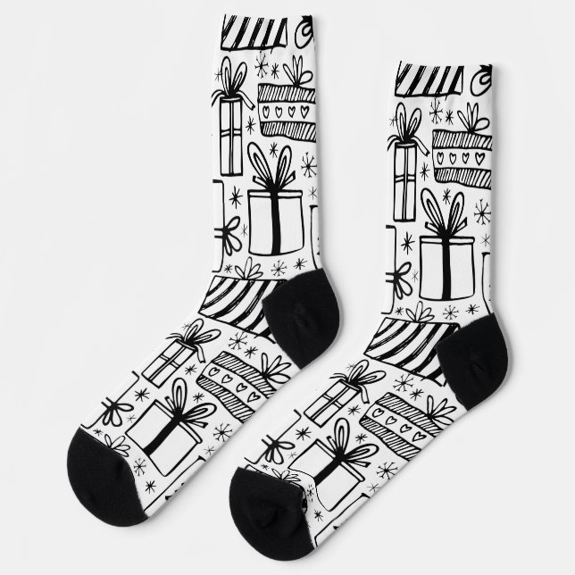 Christmas gift socks (Left)
