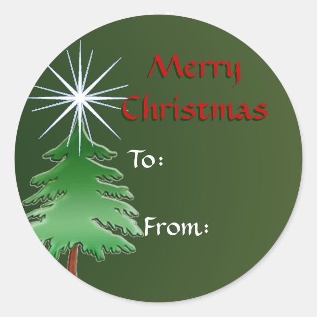 Christmas Gift Stickers (Front)