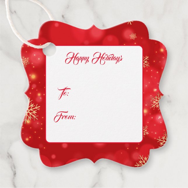 Christmas Gift Tag (Front)