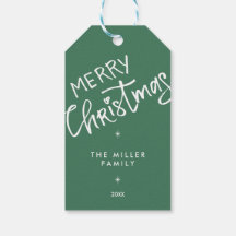 Christmas Gift Tag – Festive