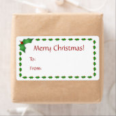 Christmas Gift Tag Labels (Insitu)