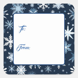 Christmas Gift Tag Stickers