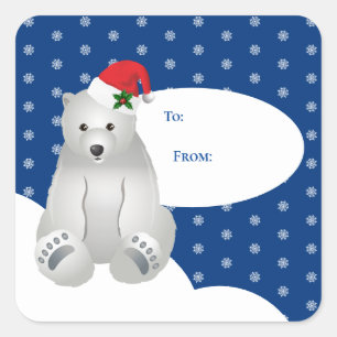 Christmas Gift Tag Stickers