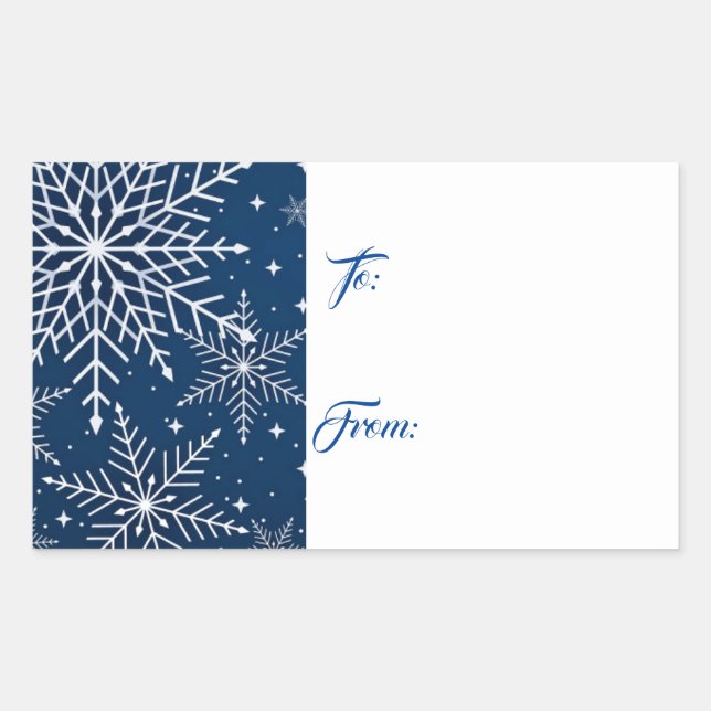 Christmas Gift Tag Stickers (Front)