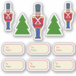 Christmas Gift Tag Stickers<br><div class="desc">The designs are from from original art.</div>