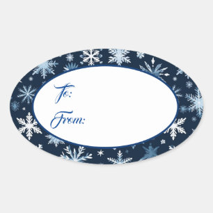 Christmas Gift Tag Stickers